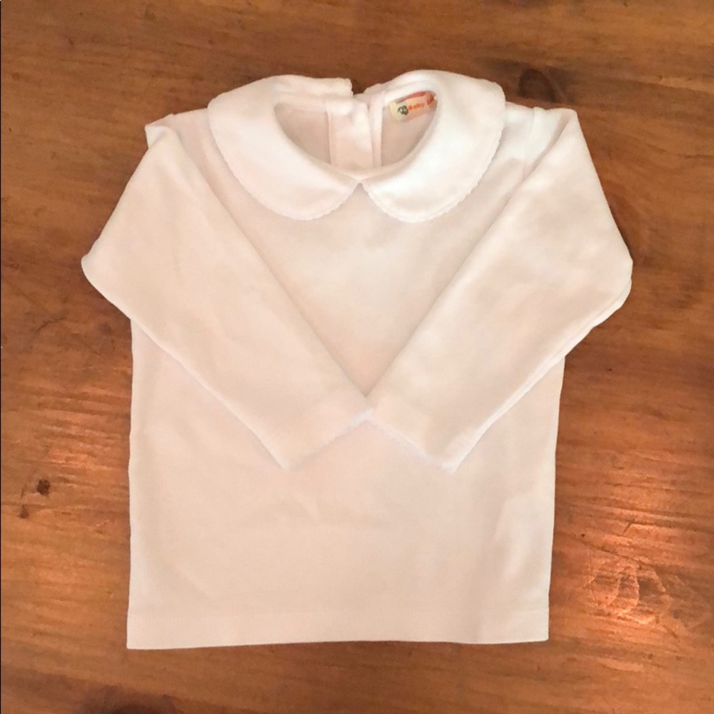 peter pan collar shirt- 24 mos